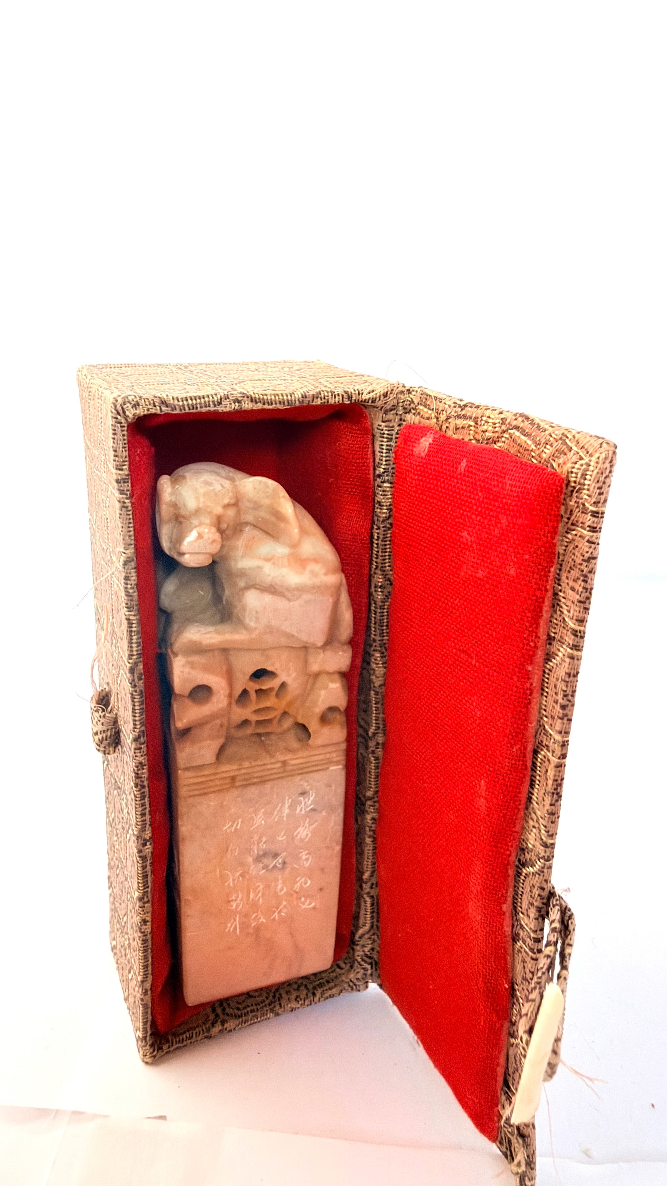 Statuetă din Marmură Naturală – 3 × 3 × 10 cm