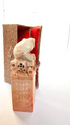 Statuetă din Marmură Naturală – 3 × 3 × 10 cm