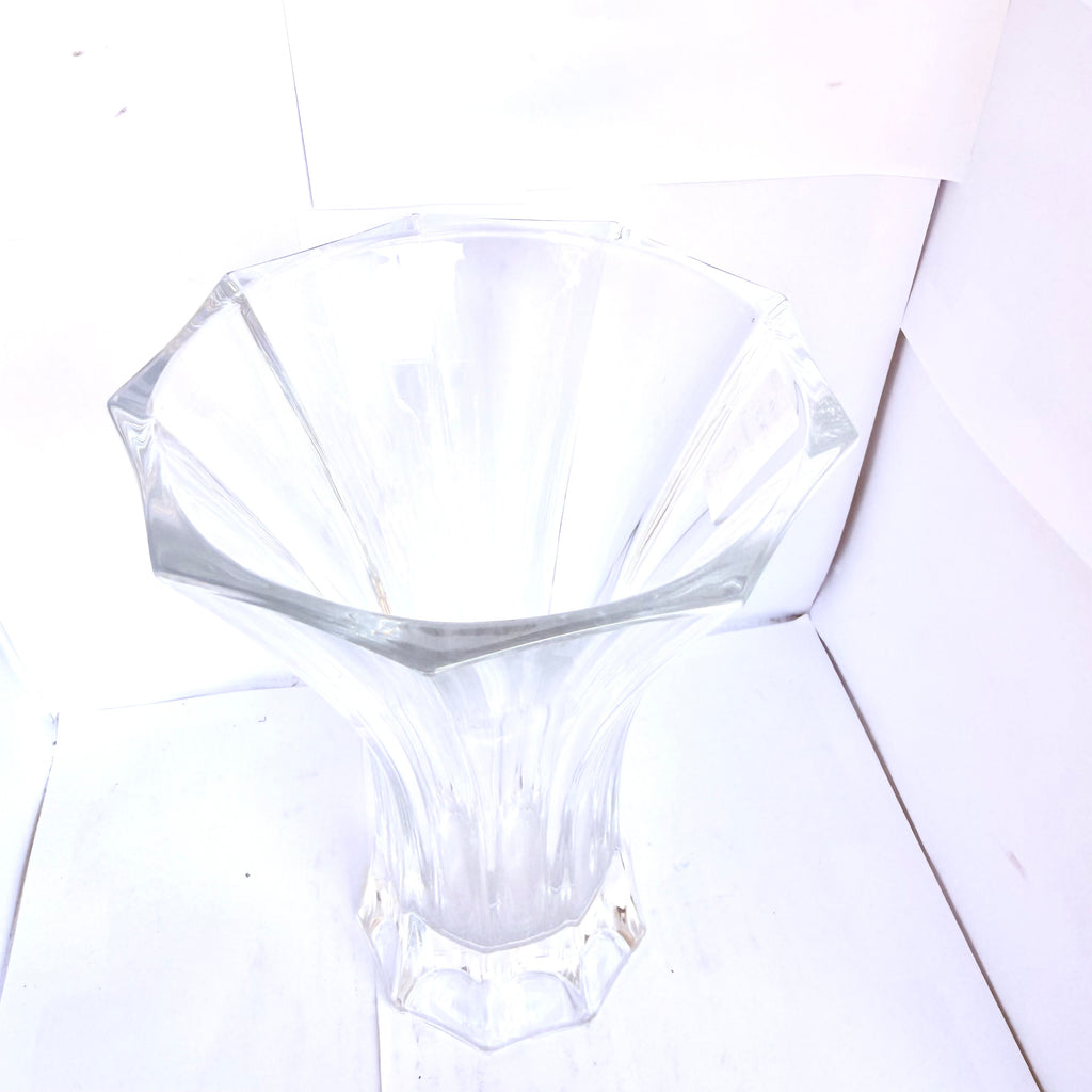 Vază din Cristal 24% PbO – Ø16 × 24 cm