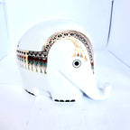 Pușculiță din Porțelan în Formă de Elefant Hochst – 17 × 9 × 12 cm