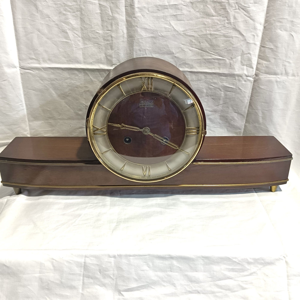 Ceas Mecanic de Șemineu Hermle Schwebeanker – 48 × 12 × 21 cm