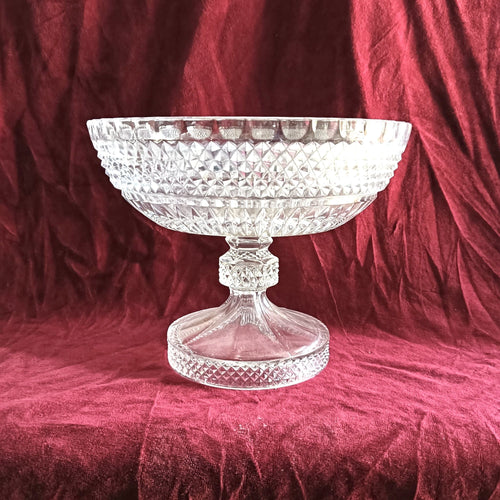 Fructieră din Cristal – Ø21 × 17 cm