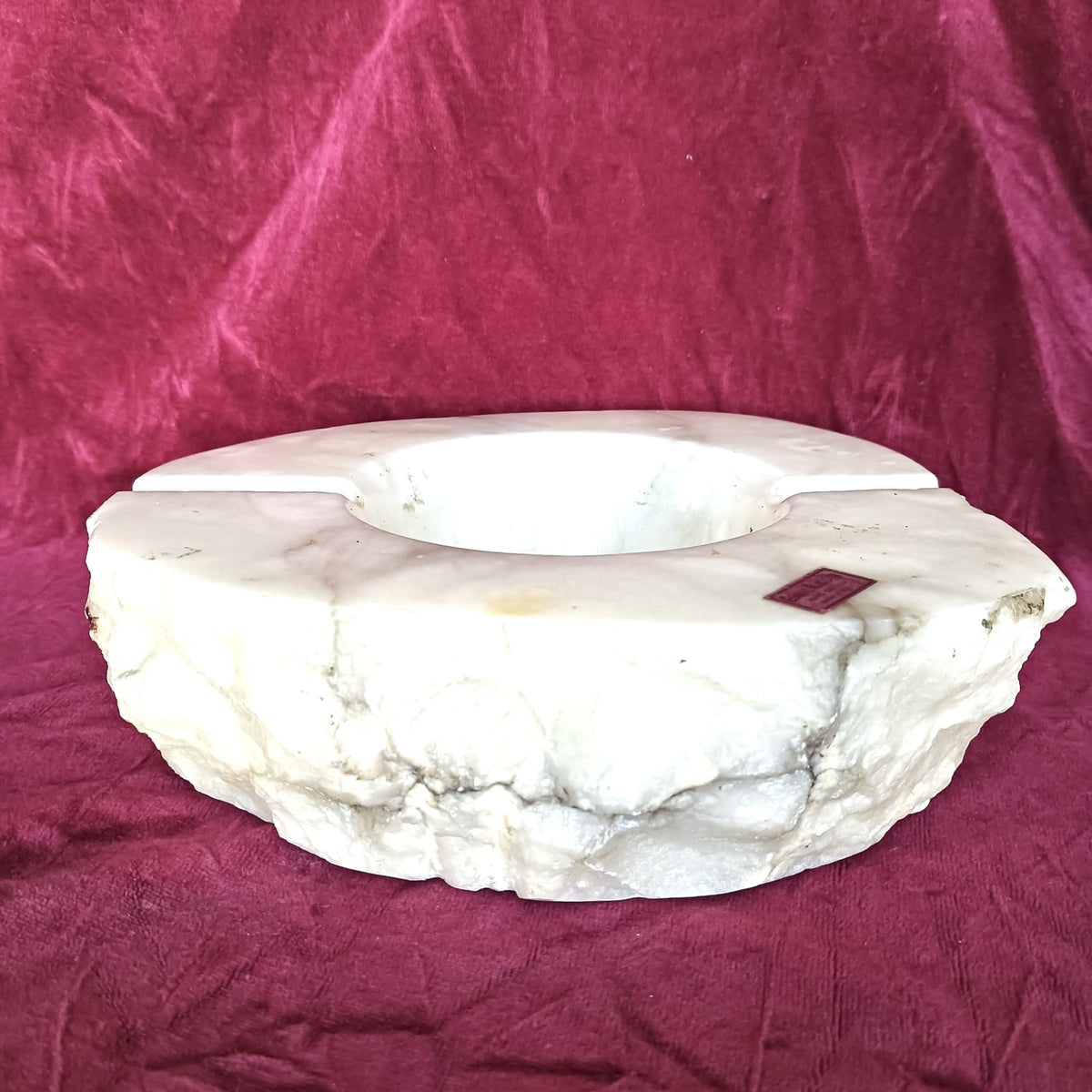 Scrumieră din Marmură Masivă – 21 × 19 × 7 cm