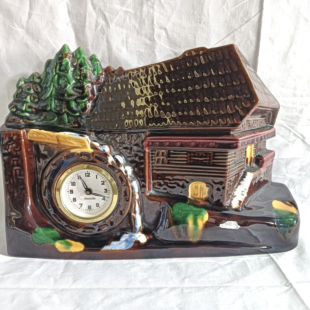 Ceas Mecanic din Porțelan – 37 × 18 × 23 cm