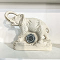 Ceas Mecanic din Porțelan în Formă de Elefant – 32 × 11 × 27 cm