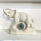 Ceas Mecanic din Porțelan în Formă de Elefant – 32 × 11 × 27 cm
