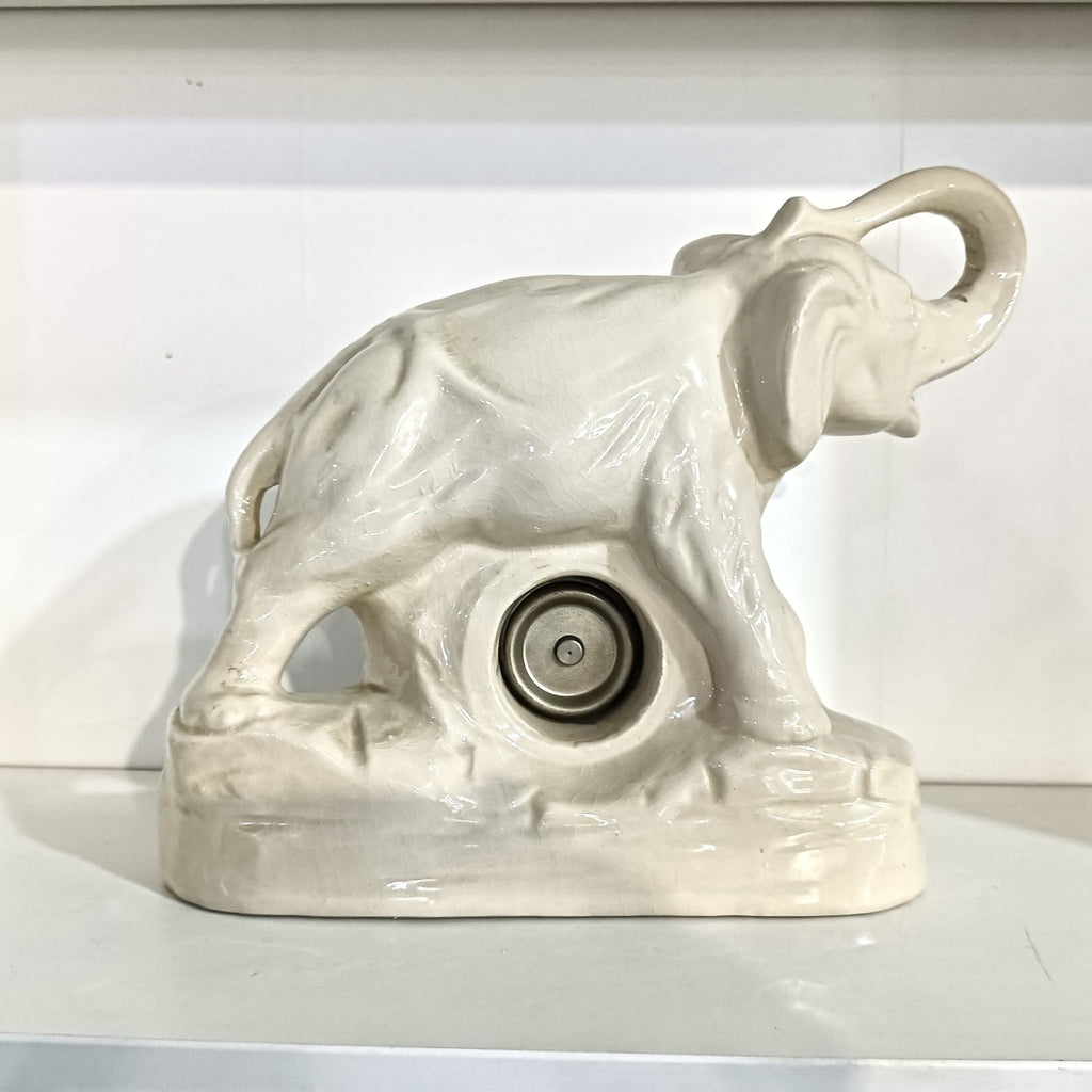 Ceas Mecanic din Porțelan în Formă de Elefant – 32 × 11 × 27 cm