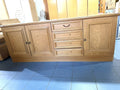 Comodă din Lemn cu 3 Uși și 4 Sertare – 206 × 45 × 77 cm