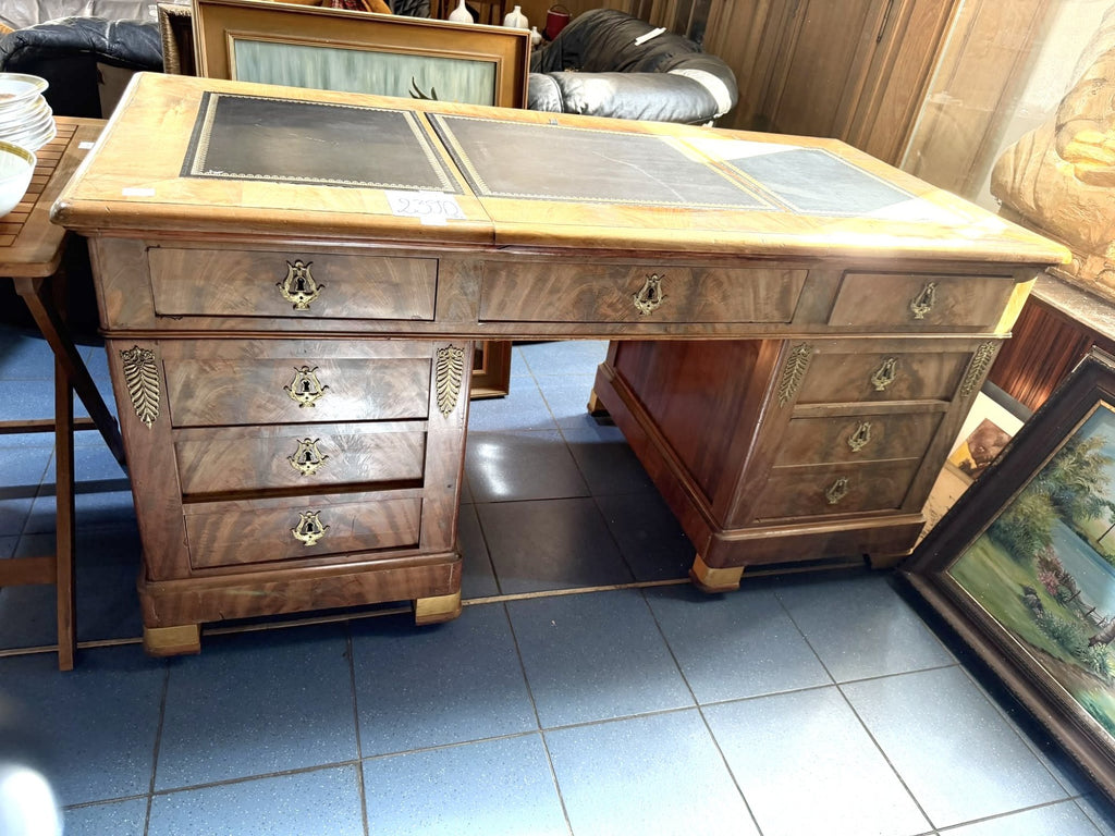 Birou Vintage din Lemn Masiv – 161 × 78 × 81 cm