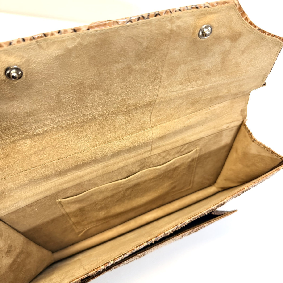 Geantă de Umăr din Piele Naturală de Șarpe – 28 × 18 × 9 cm