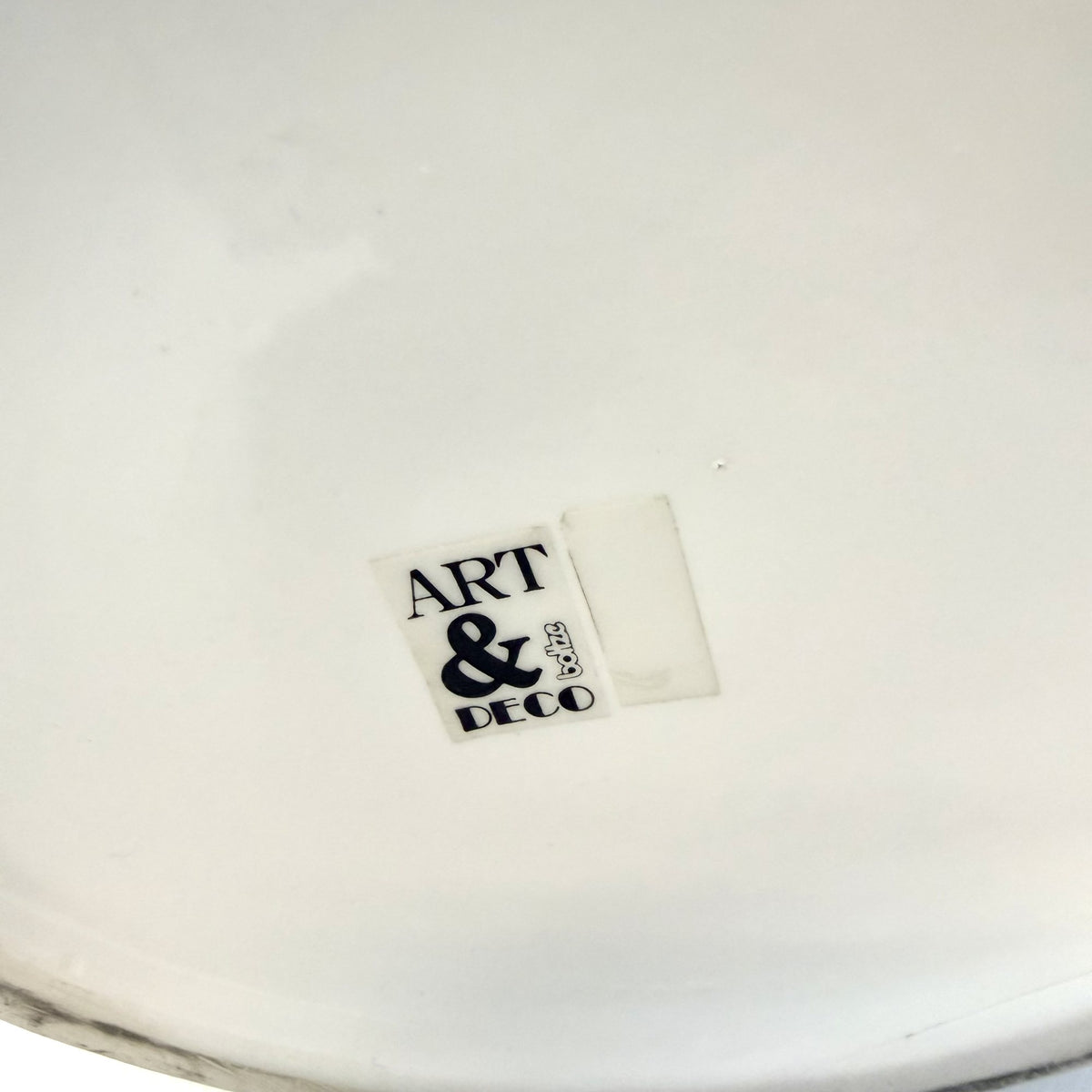 Vază din Ceramică Albă – Ø13,5 × 30 cm
