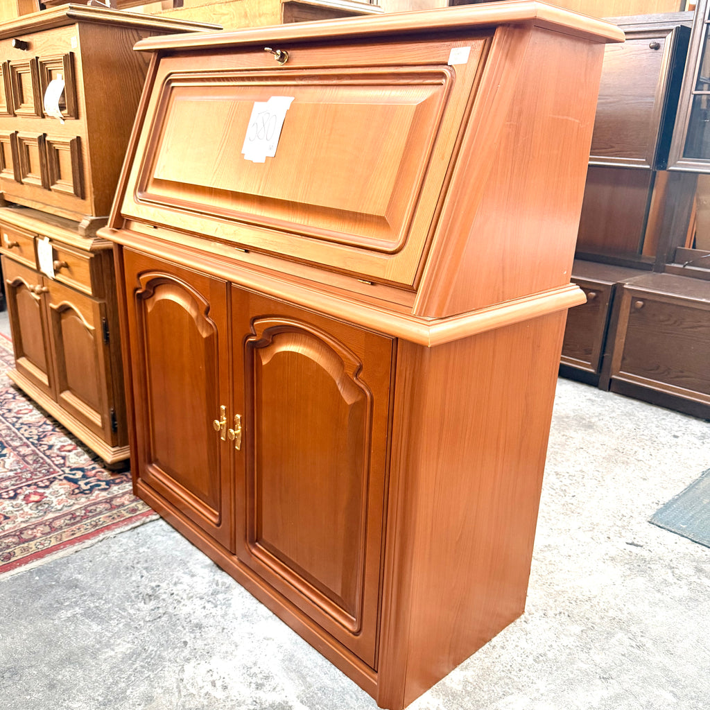 Comodă Secreter Tip Birou din Lemn – 107 × 43 × 116 cm