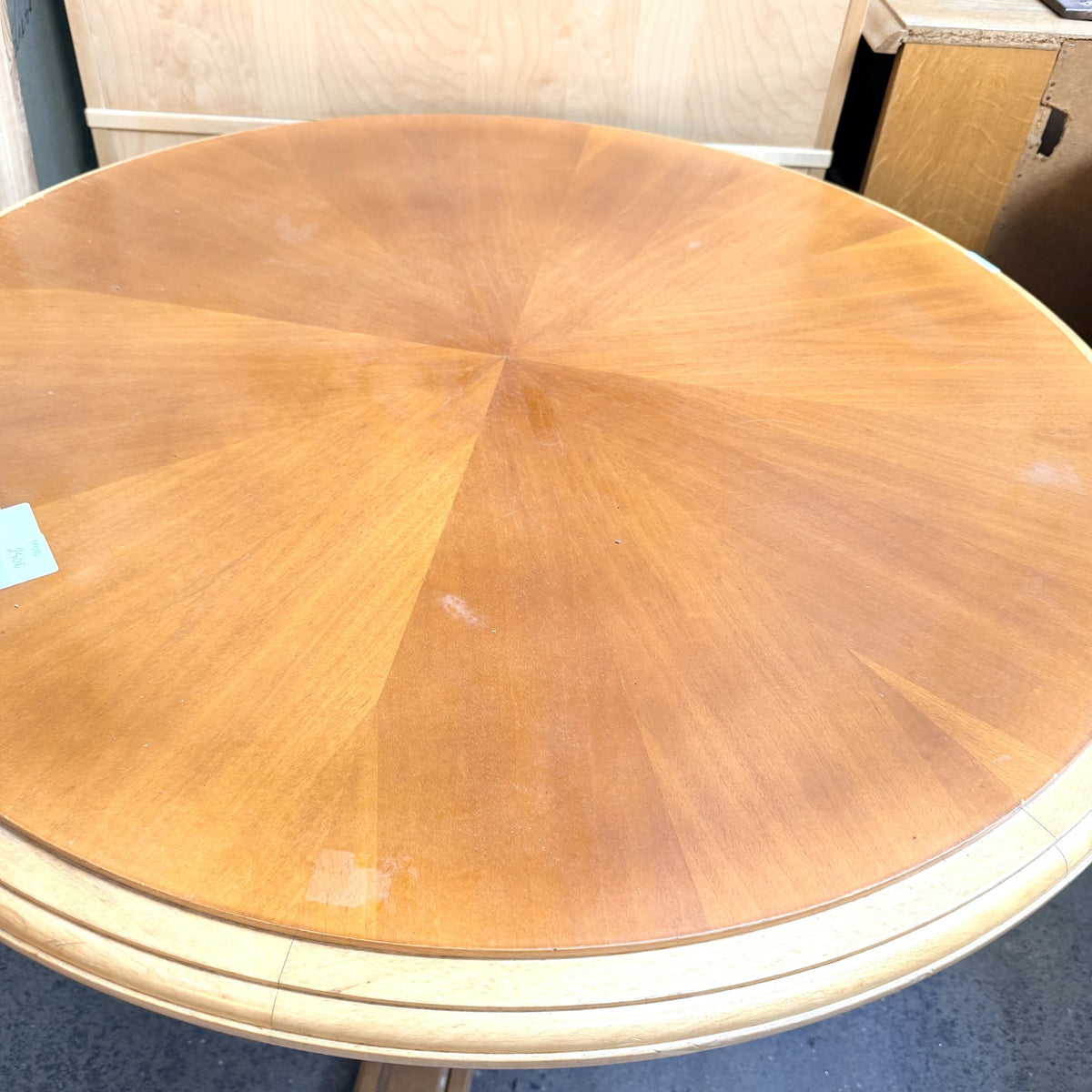 Masă de Cafea Rotundă din Lemn – Ø97 × 60 cm