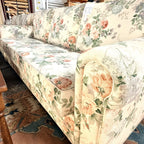 Set 2 Canapele cu Tapițerie Florală – 3 Locuri + 2 Locuri