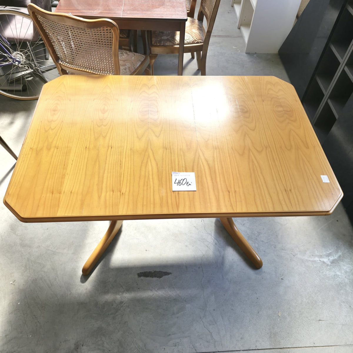 Masă de Dining din Lemn – 125 × 85 × 72 cm