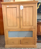 Dulap din Lemn cu 3 Uși și 2 Sertare – 115 × 63 × 150 cm