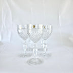 Set 5 Pahare din Cristal 24% PbO – Ø8 × 18 cm