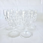 Set 8 Pahare din Cristal 24% PbO – Ø6,5 × 13 cm