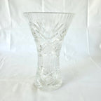 Vază din Cristal 24% PbO – Ø16 × 25 cm