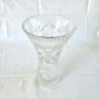Vază din Cristal 24% PbO – Ø16 × 25 cm