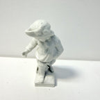 Bibelou din Porțelan Fin KPM Berlin – Monatsfigur „Fische / Februar” – 5,5 × 5 × 11,5 cm