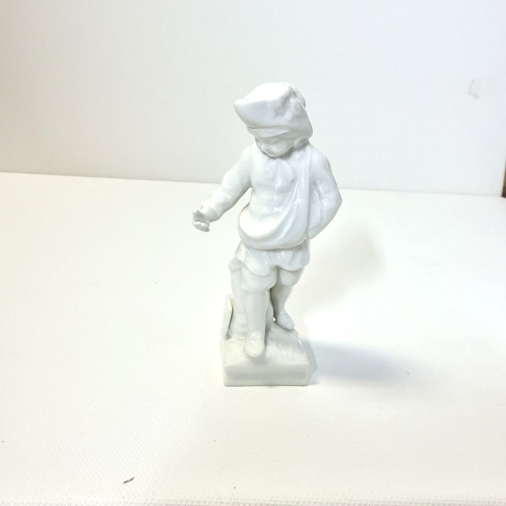 Bibelou din Porțelan Fin KPM Berlin – Monatsfigur „Fische / Februar” – 5,5 × 5 × 11,5 cm