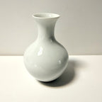 Vază Albă din Porțelan Höchst – Ø8,5 × 12,5 cm