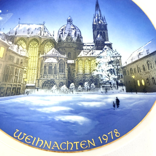 Farfurie Decorativă Rosenthal „Weihnachten 1978” – Ø22 cm