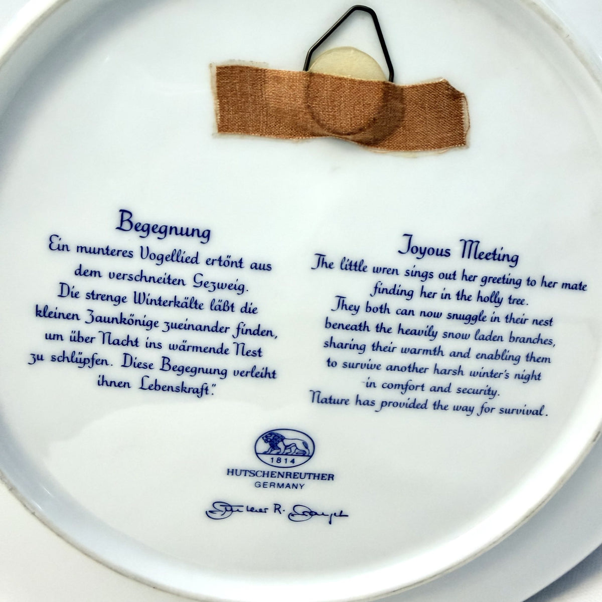 Farfurie din Porțelan Hutschenreuther – Ø26 cm