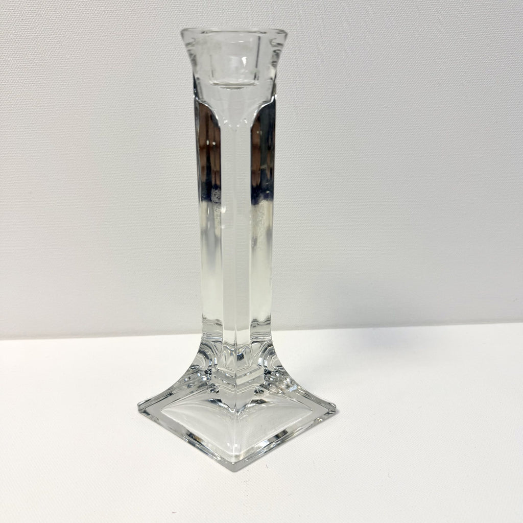 Suport de Lumânare din Cristal 24% PbO – 11,5 × 9 × 20 cm