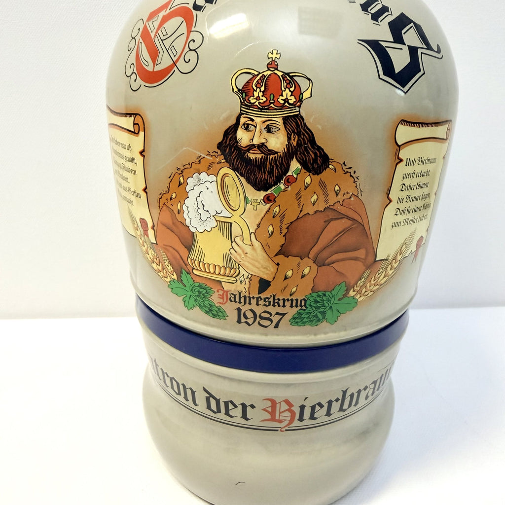 Sticlă cu Dop și Mâner – Ø14 × 34 cm