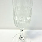 Set 6 Pahare pentru Șampanie din Cristal 24% PbO – Ø5 × 19 cm