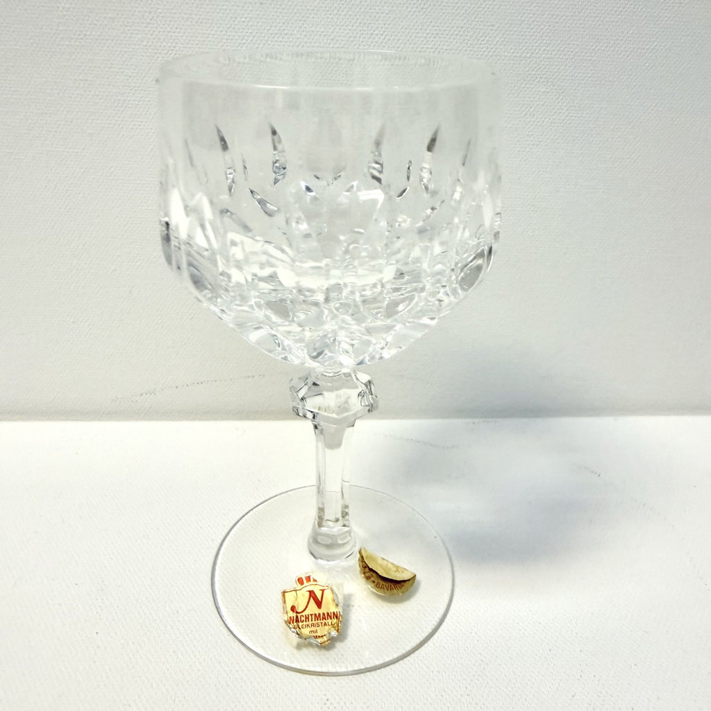 Set 4 Pahare din Cristal 24% PbO – Ø7 × 13 cm