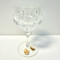 Set 4 Pahare din Cristal 24% PbO – Ø7 × 13 cm