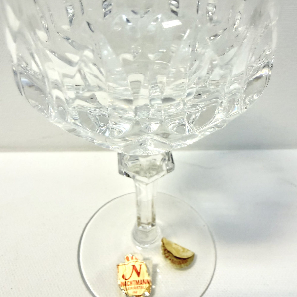 Set 4 Pahare din Cristal 24% PbO – Ø7 × 13 cm