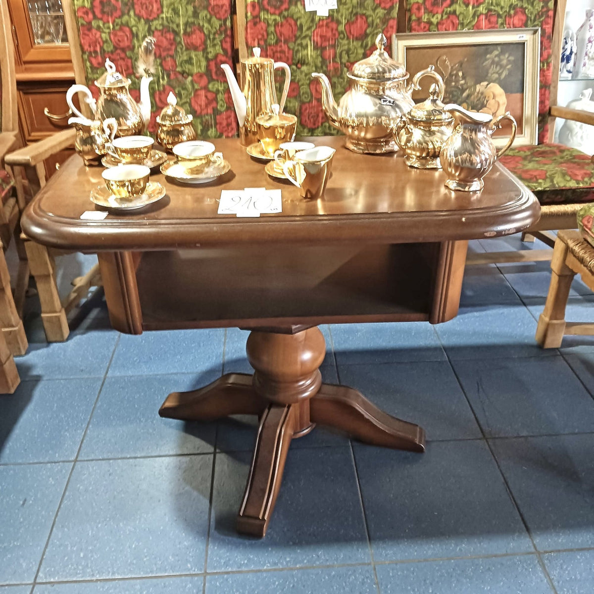 Masă de Cafea din Lemn – 85 × 50 × 64 cm