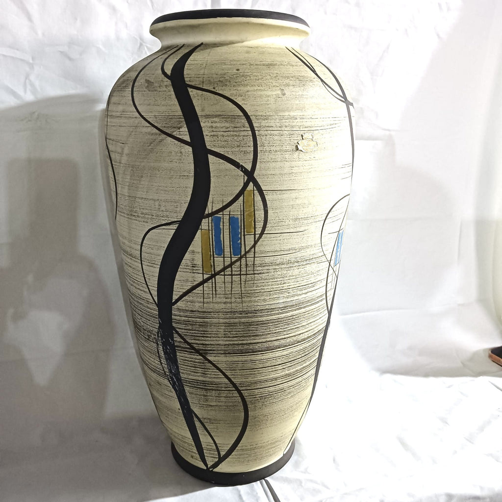Vază din Ceramică Lucrată Manual – Ø30 × 52 cm