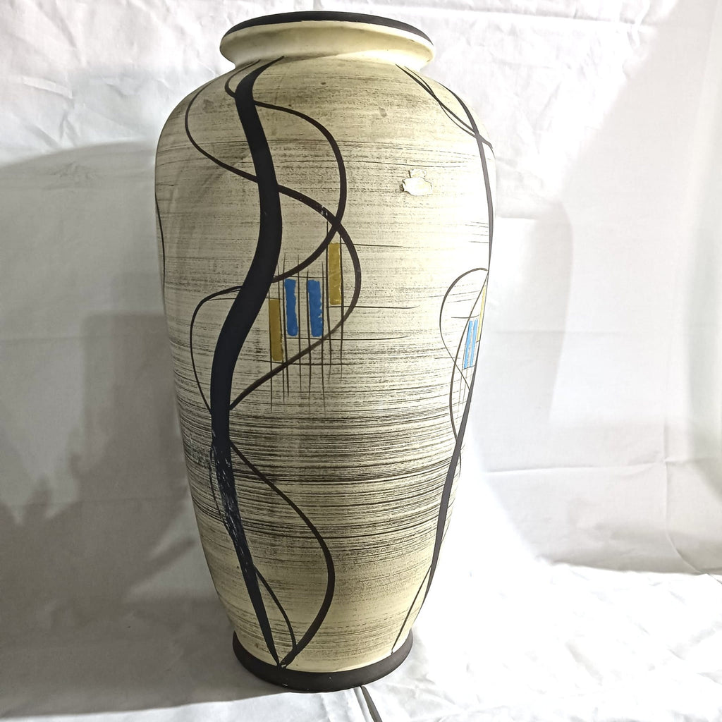 Vază din Ceramică Lucrată Manual – Ø30 × 52 cm