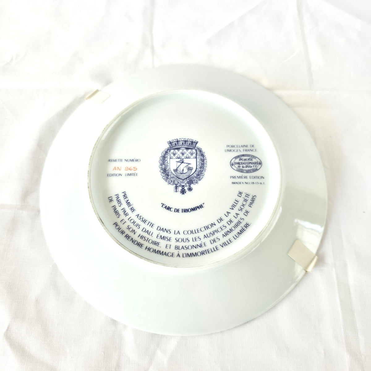 Farfurie Decorativă Limoges – Ø21,5 cm