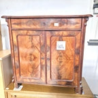Comodă din Lemn cu 2 Uși și 1 Sertar – 87 × 43 × 82 cm