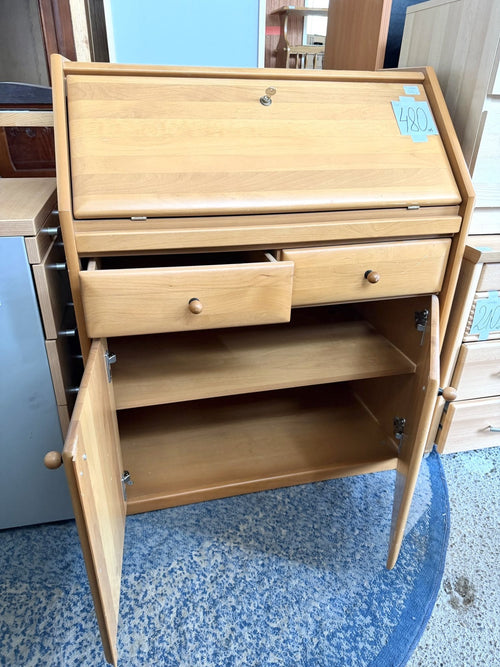 Comodă Secreter Stil Birou din Lemn – 82 × 47 × 100 cm