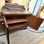 Comodă Vintage din Lemn cu 2 Uși – 114 × 60 × 120 cm