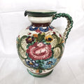 Carafă din Ceramică Lucrată și Pictată Manual – Ø20 × 25 cm