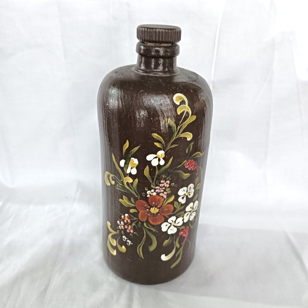 Sticlă din Ceramică Pictată Manual – Ø9 × 20 cm