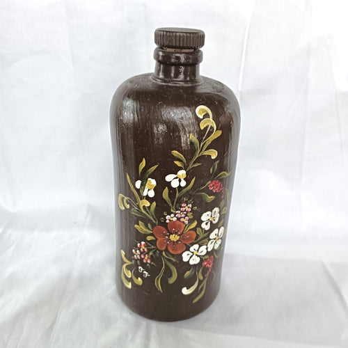 Sticlă din Ceramică Pictată Manual – Ø9 × 20 cm