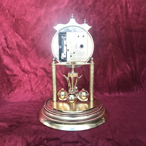 Ceas de Masă Quartz cu Cupolă din Sticlă – Ø14 × 22 cm