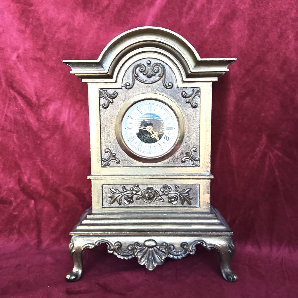 Ceas Mecanic din Bronz cu Inscripție „Mod. der 1921” – 15 × 7 × 22 cm